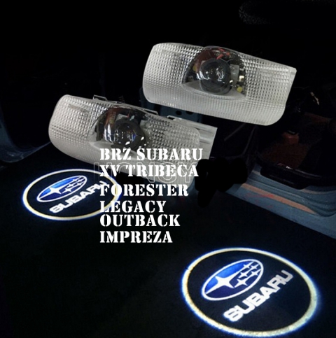 Subaru Tür-Logo leuchtet